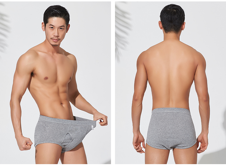Yi và cửa hàng chính thức mát mẻ trang web chính thức đồ lót nam chính hãng 100% cotton tóm tắt quần eo cao cỡ lớn quần CL804 quần sịp bé trai