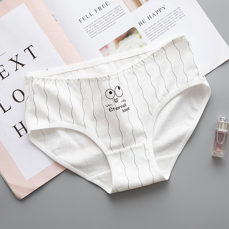 Qua mạng màu đỏ biểu hiện quần lót nữ cotton trung thu nữ cotton đáy quần tam giác 100% cotton do lot nu