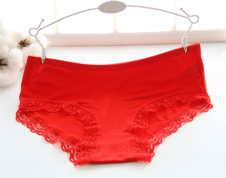 Phụ nữ quần lót phương thức cô gái cô gái ren bên sexy thấp eo bông quần tam giác tóm tắt quần lót cotton