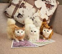 Can be called simulated cat animal model girl toy doll plush toy