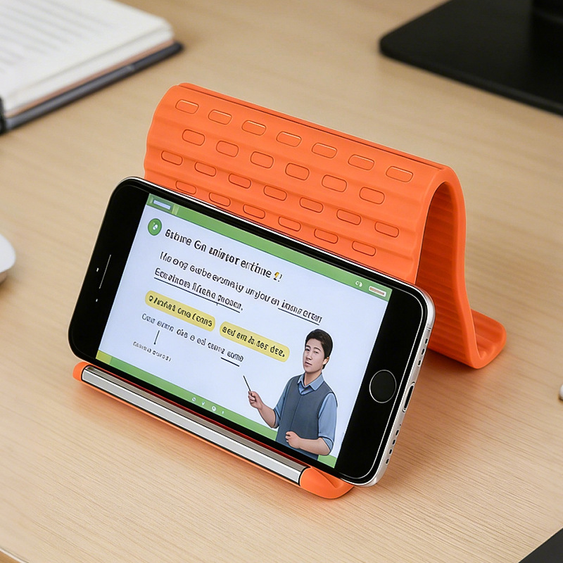 Transformable Multifunctional Phone Holder Silicone Desktop Tablet Laptop Stand Flexible Folding Stand Portable Travel