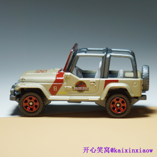 Jeep Matchbox Jurassic Movie No. 18 Car Collectible Toy Car Model Mb1127