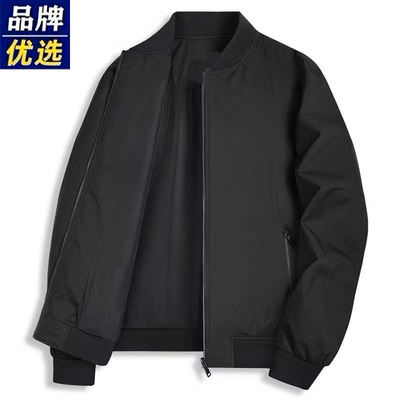 The brand's preferred men's spring and autumn collection 2025 new men's autumn and winter wear is a slimming and fleece casual jacket