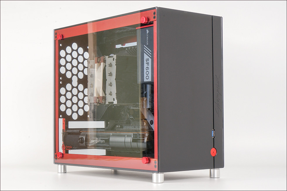 sunmilo Custom Chassis: M01 three-form Matx compact all aluminum chassis 15L