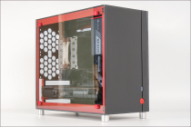 sunmilo custom chassis:M01 three-form Matx compact all-aluminum chassis 15L
