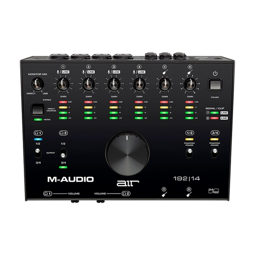 M-Audio Air 192-14 Профессиональная звуковая карта 8 Вход 4 Аудио-интерфейс Высокоскоростной