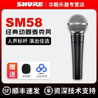 [Человеческий звуковой микрофон-не переключатель] SM58 Стандартный+Губчатый набор