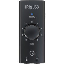 IK Multimedia iRig USB Guitar Bass Interface Portable Recording Effects Device