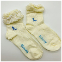 Female big boy shoe size 34-35 lace breathable socks cotton socks