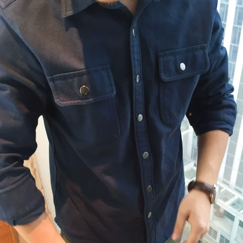 Франкейр Shirt, хлопковая куртка в тренде, корейский стиль, для подростков