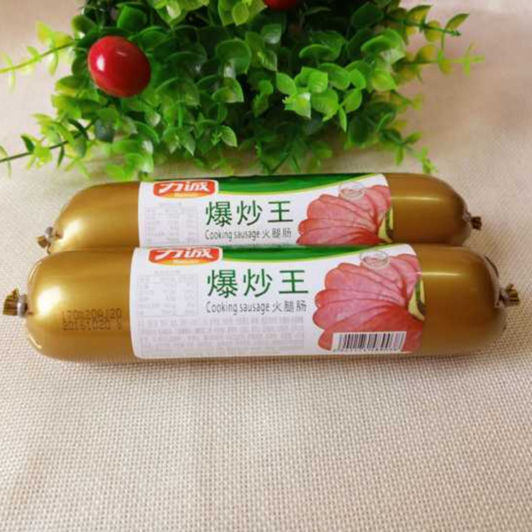 Licheng stir-fried king ham sausage 150g*15 sticks 14 pieces in a barrel