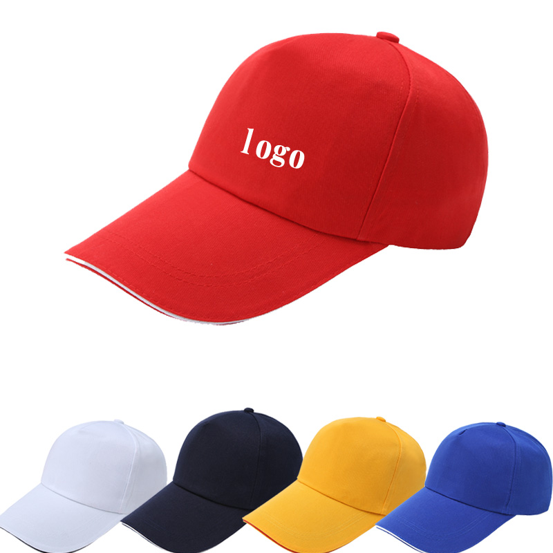 Custom-made peaked cap fast food work cap printed sun visor advertising campaign cap travel hat custom logo pattern