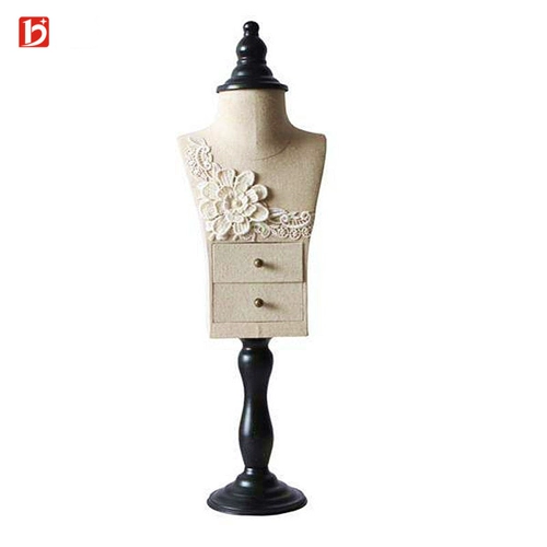 Аксессуар, ювелирное украшение, ретро система хранения, манекен головы, ожерелье, стенд, европейский стиль