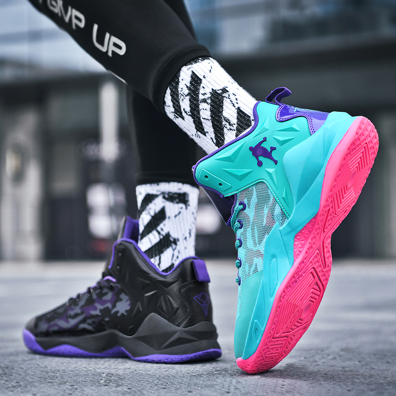 Men's shoes autumn leisure sports mandarin duck basketball tide shoes men's youth trend all-match running shoes sports students