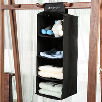 Wardrobe hanger hanging folding underwear underwear storage bag dustproof dormitory fabric hanging storage bag
