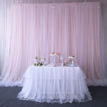 New wedding background gauze wedding mesh background cloth veil birthday scene layout background cloth mantle decoration