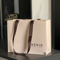 Womens Clothing Store Wrapping Paper Bags Shopping Makeup Gift Handbags Ready Stock Customized Logo Customized Printing