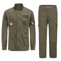 Work clothes men Cotton camouflage women welding welder anti-scalding long sleeves Spring and Autumn Winter thickened wear-resistant labor insurance clothing