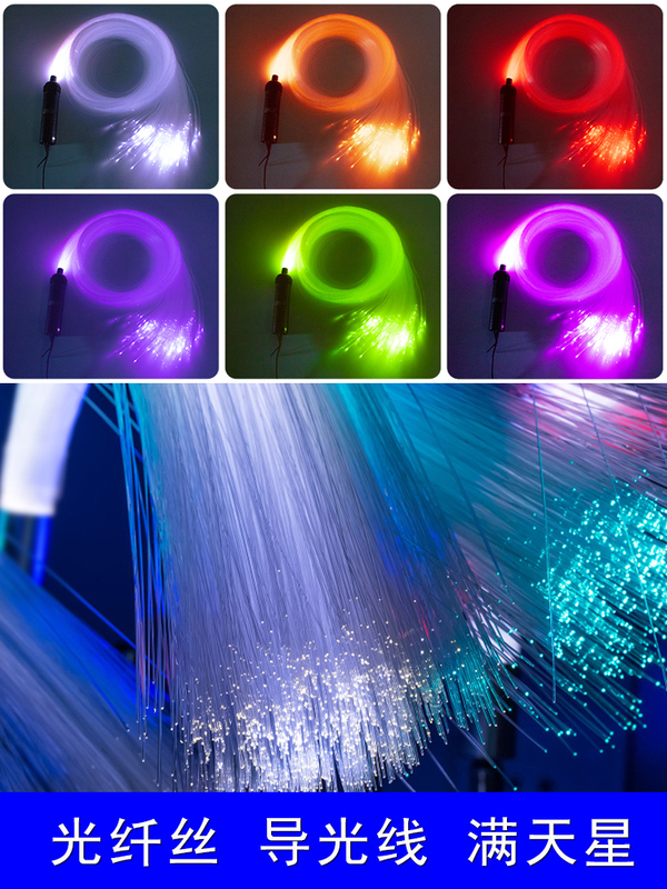 Fiber Optic Line for Car Interior Ceiling Modification, Starry Atmosphere Fiber Optic Filament, Car Starry Sky Ceiling Light Source, Light Guide Fiber Optic Line for Car Interior Ceiling Modification, Starry Atmosphere Fiber Optic Filament, Car Starry Sky Ceiling Light Source, Light Guide