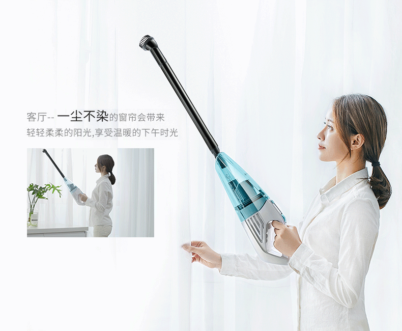 máy hút bụi không dây samsung Máy hút bụi Pu Yun không dây sạc nhà nhỏ cầm tay mạnh mẽ ướt và khô với công suất cao không dây câm robot hút bụi frico vc145