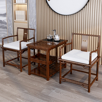 Solid Wood tea table and chair combination tea set table one kung fu tea table kung fu tea table Zen tea ceremony