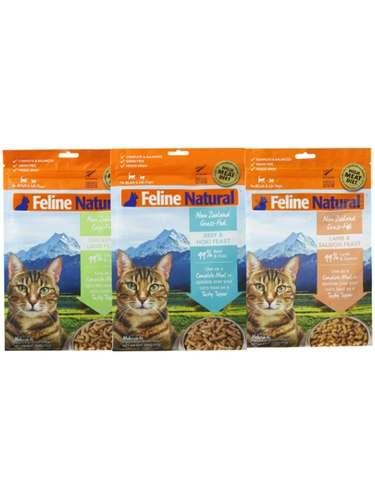 Дом кошачий соус Новая Зеландия K9 замороженные и бездувные замороженные лососевые лосось кошка кошка 320g