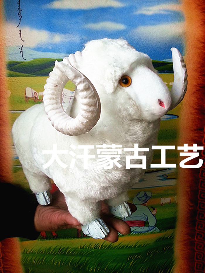Sheep No. 5 Mongolian Sheep Call Sheep Voice Sheep Imitation Sheep Inner Mongolian Craft Gifts Decoration Sheep Ornaments Toy Gifts