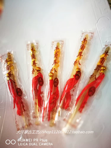 Ушная ложка натуральная быка рог тонкая ушная нанесение 11 см Внутренняя Монголия Рог Рог Крафт Ушная ложка 6 бесплатная доставка