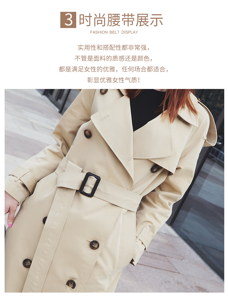 Trench pour femme      en Coton - Ref 3226996 Image 15