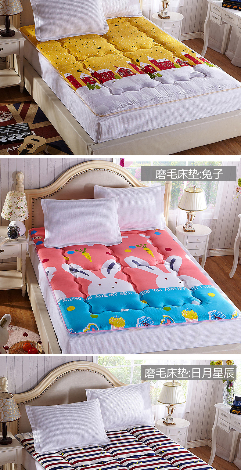 Tatami nệm 1.8 m giường 2 mét đôi duy nhất 1.5m1.2 mét sinh viên nệm giường ký túc xá nệm pad quilt 0.9