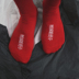 Tide thương hiệu INS phong cách lớn màu đỏ Trung Quốc vớ năm mới cá tính ván trượt ống cotton vớ nam và nữ vớ thể thao tất bông xù nam Vớ bông