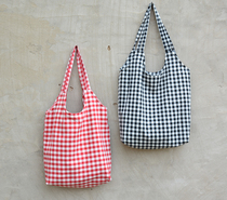 Vintage literary cloth bag shoulder simple large capacity portable womens wild shopping bag cotton leprosy