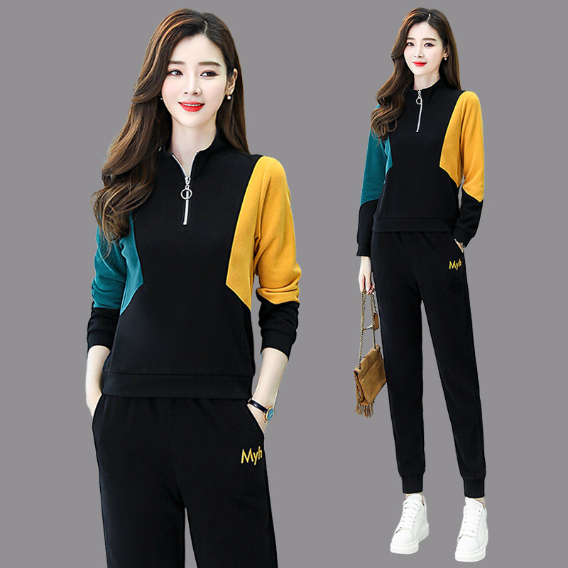 Suit women's 2022 new women's fashion casual western style age reduction show thin cover meat temperament fashionable spring and autumn two-piece suit