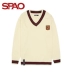 Áo len nam SPAO nam 2018 thu đông 2018 phiên bản mới của Hàn Quốc áo len nam dưới đáy SPKW84TH01 áo da nam Hàng dệt kim
