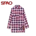 SPAO mùa đông mới nam giản dị kẻ sọc dài tay cổ áo vuông SPYC74VS10 - Áo Áo