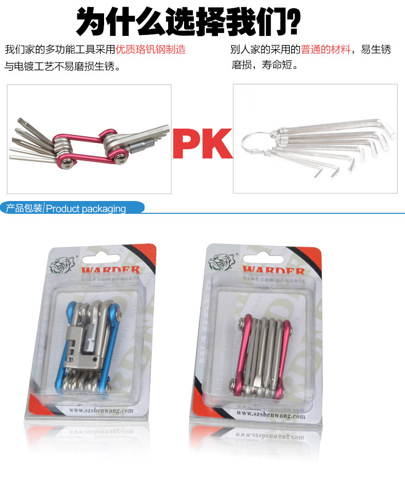 Outils pour vélo WARDER - Ref 2281680 Image 14