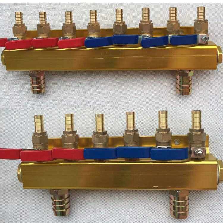 Injection molding machine accessories Water splitting flow splitter mold cooling water row double row water splitting injection molding machine Water splitting row