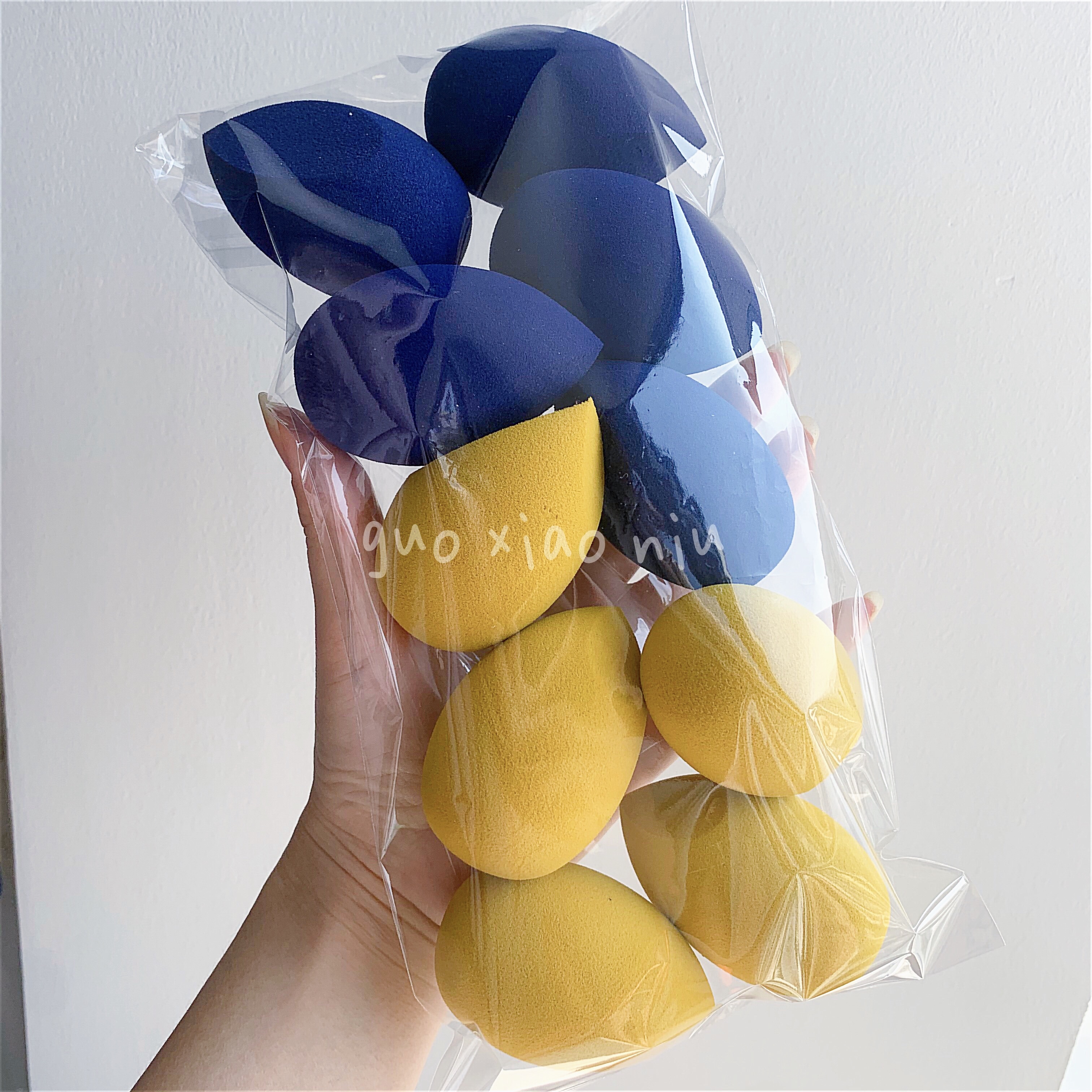 Guo Xiaoyi day does not fall 10 bags cheap to cry micro flaw sponge egg beauty egg foundation liquid tool super elastic