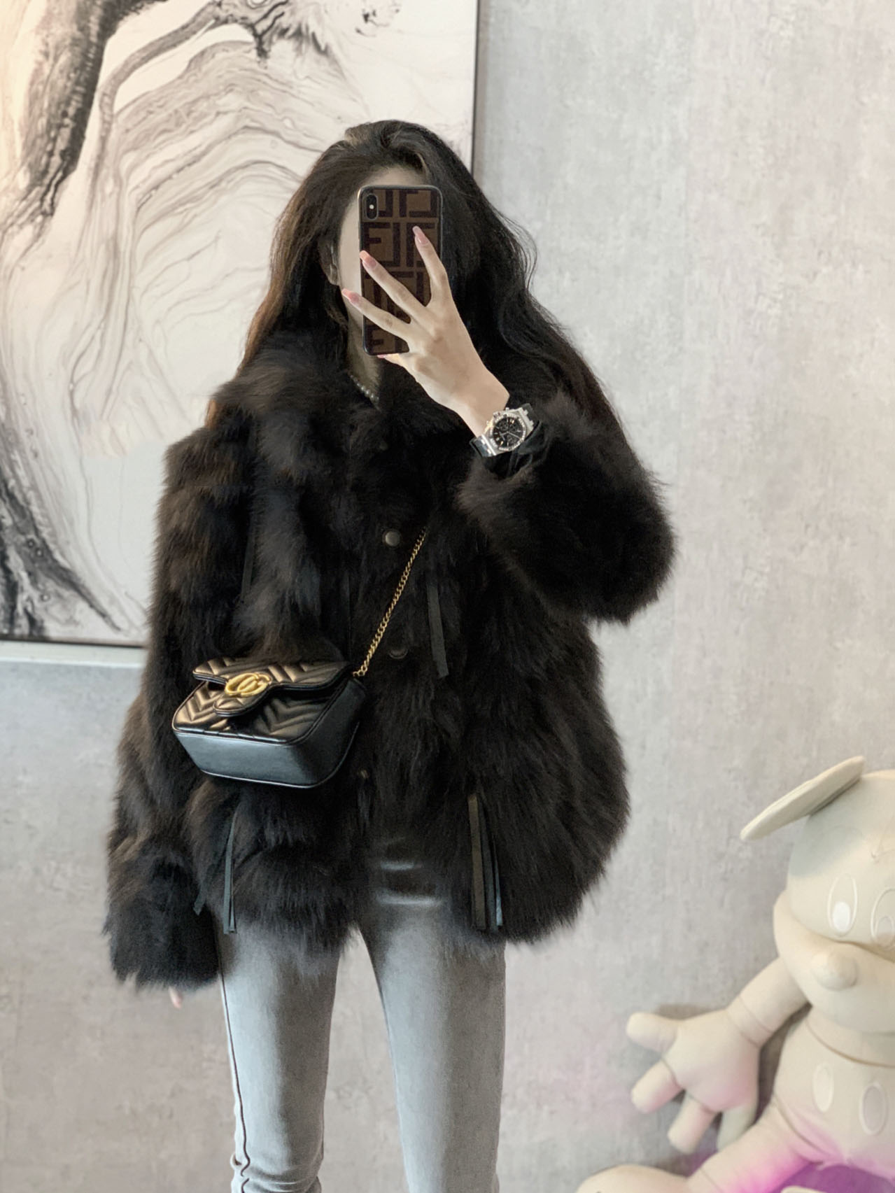 Fur fur coat female blower in 2020 new explosion fur fur fur one young fragrance autumn winter