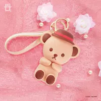 Teddy Gấu Teddy Bear điện thoại di động sạc Po 3350 mA điện thoại di động nhỏ dây buộc dây thừng tay cầm tay - Ngân hàng điện thoại di động sạc dự phòng