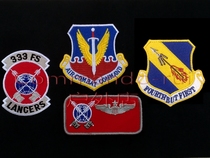 The U.S. Air Force 333rd Fighter Squadron 333fs LANCERS F-15E Badge Arm Badge Posted
