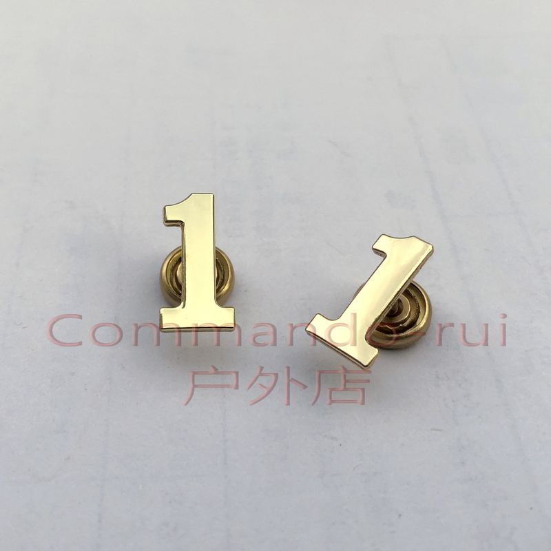 New York, Usa 1St Precinct Metal Collar Badge Emblem