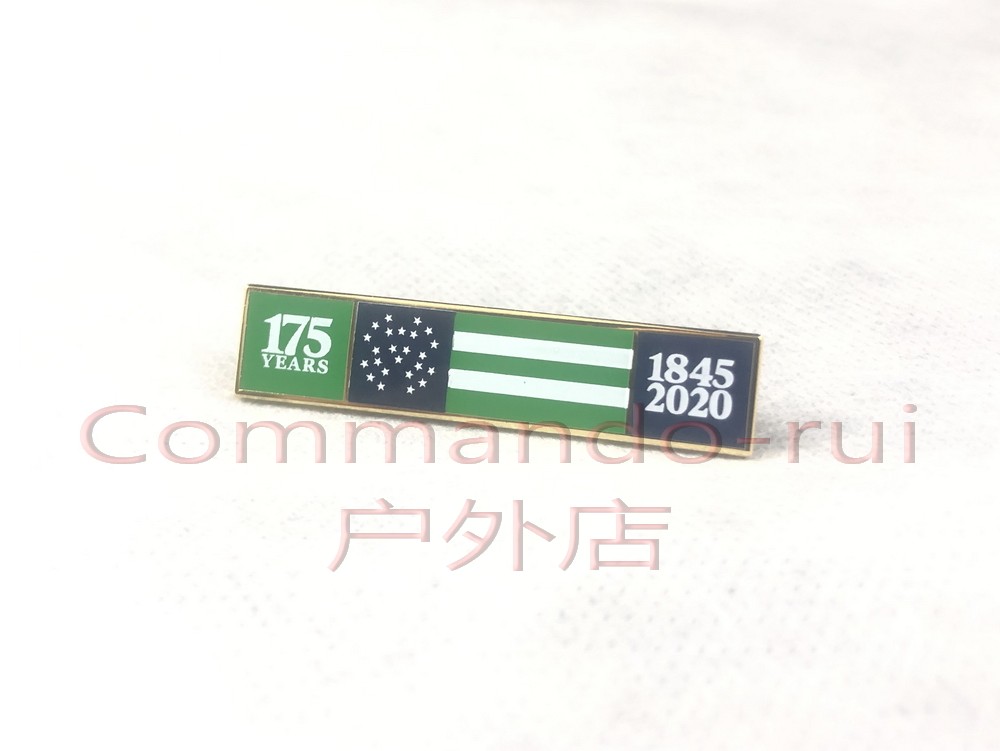 New York, USA 175th Anniversary Metal Commemorative Badge Honor 1845-2020