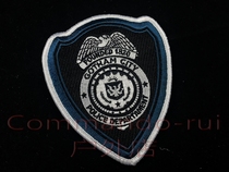 Batman anime around Gotham City GOTHAM GCPD Shield embroidery arm badge Magic sticker