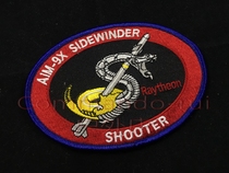 American AIRFORCE NAVY AIM-9X Sidewinder Mobile Badge