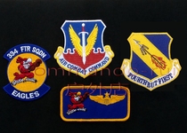 The U.S. Air Force 334th Fighter Squadron 334fs EAGLES F-15E Badge Arm Badge Posted