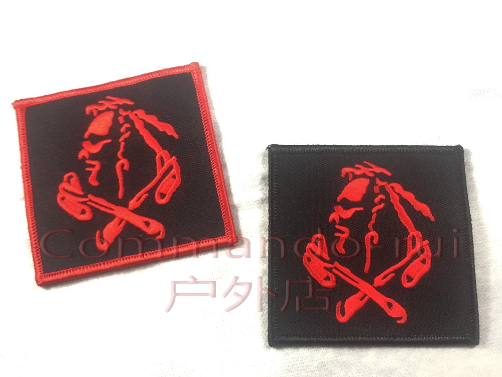 U.S. Navy NSWDG DEVGRU SEAL Team 6 Seals6 Red Team Armband Badge Velcro