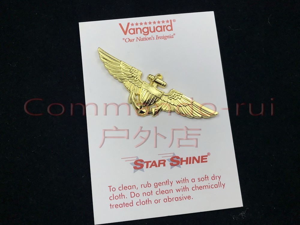 US Navy Air Force U S NAVAL AVIATION Pilot Metal Badge Chest Badge Skill Chapter 