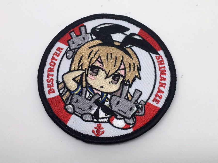 Fleet Collection Marine Game Around Island Wind Shimakaze Badge Arm Badge Small Size