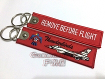 Thunderbirds Flight Flight Keychain